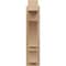 Ekena Millwork 5 1/2-in W x 12-in D x 24-in H Balboa Block Rough Cedar Woodgrain TimberThane Outlooker, Primed Tan OUTUR055X12X24BOA44RCPR - alternate 5